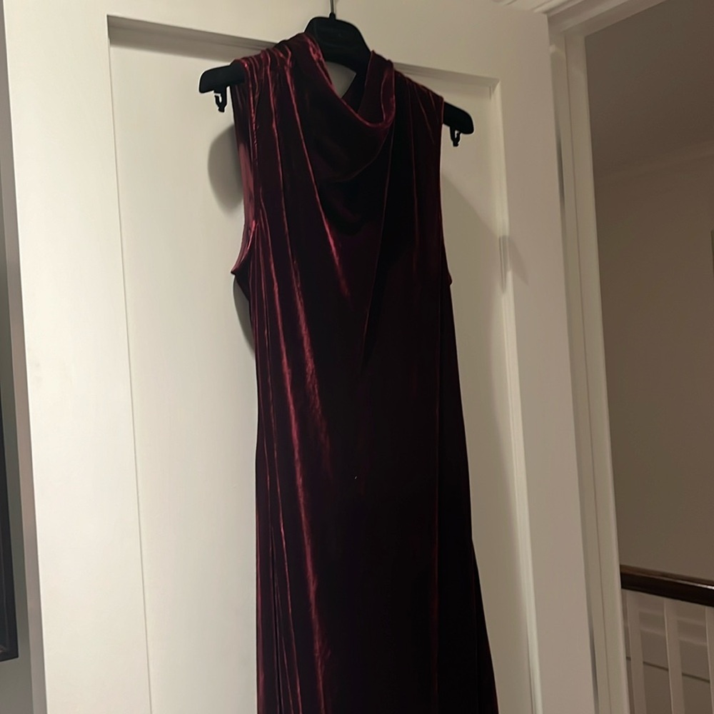 Cranberry maxi Veronica beard dress